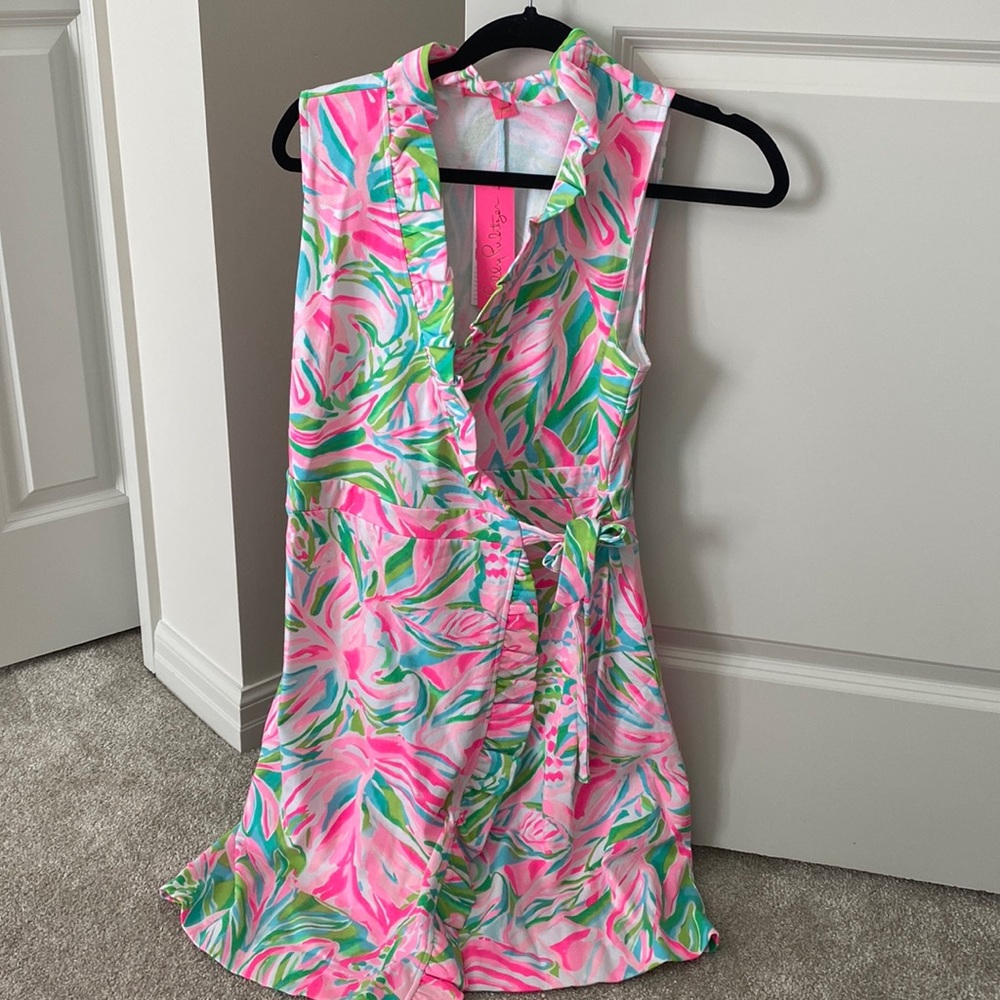 **sold on cross post** Lilly Pulitzer Romee Wrap Dress